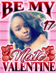 Be My Pink Valentine - Loving Memory Store