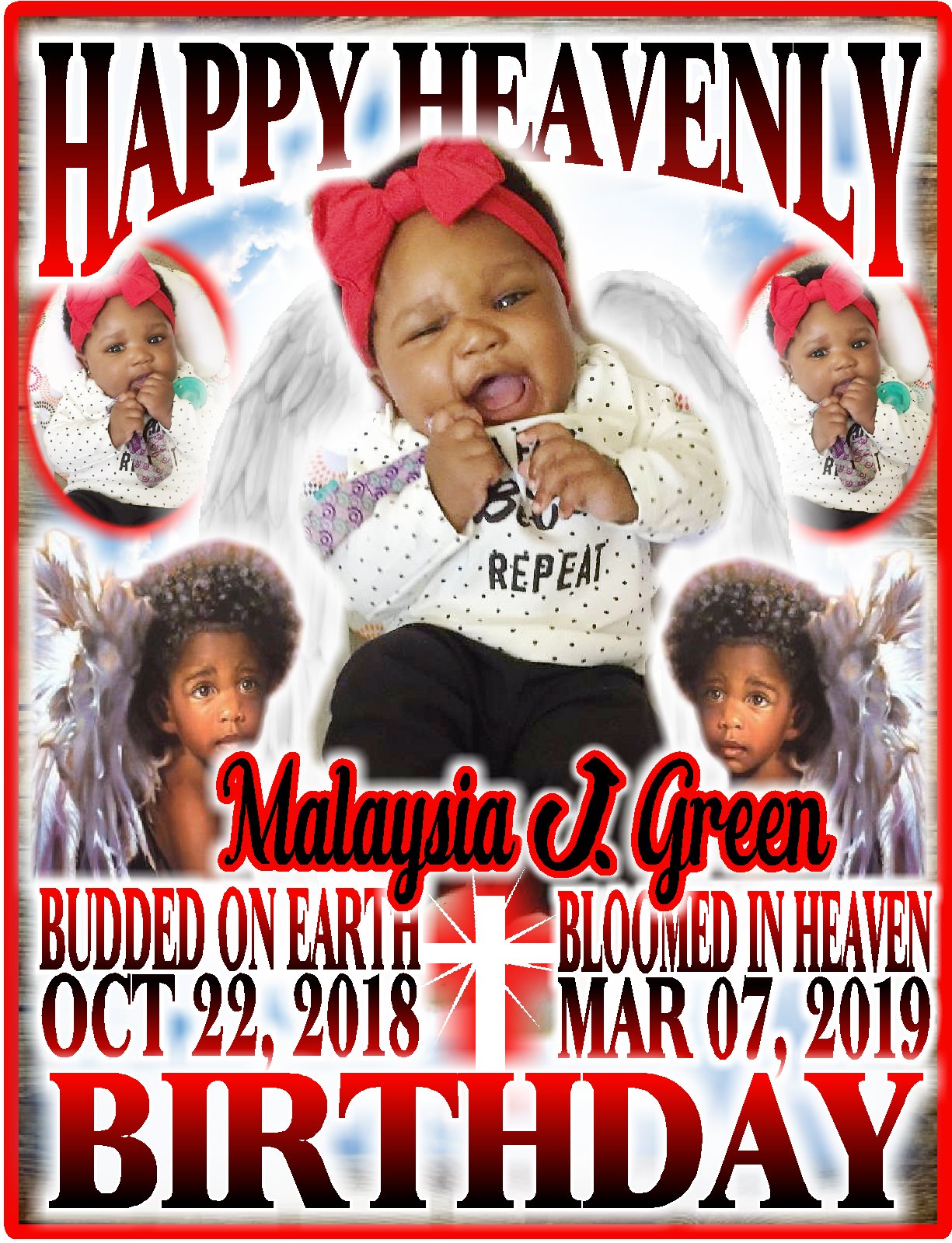 Bloomed In Heaven - Loving Memory Store