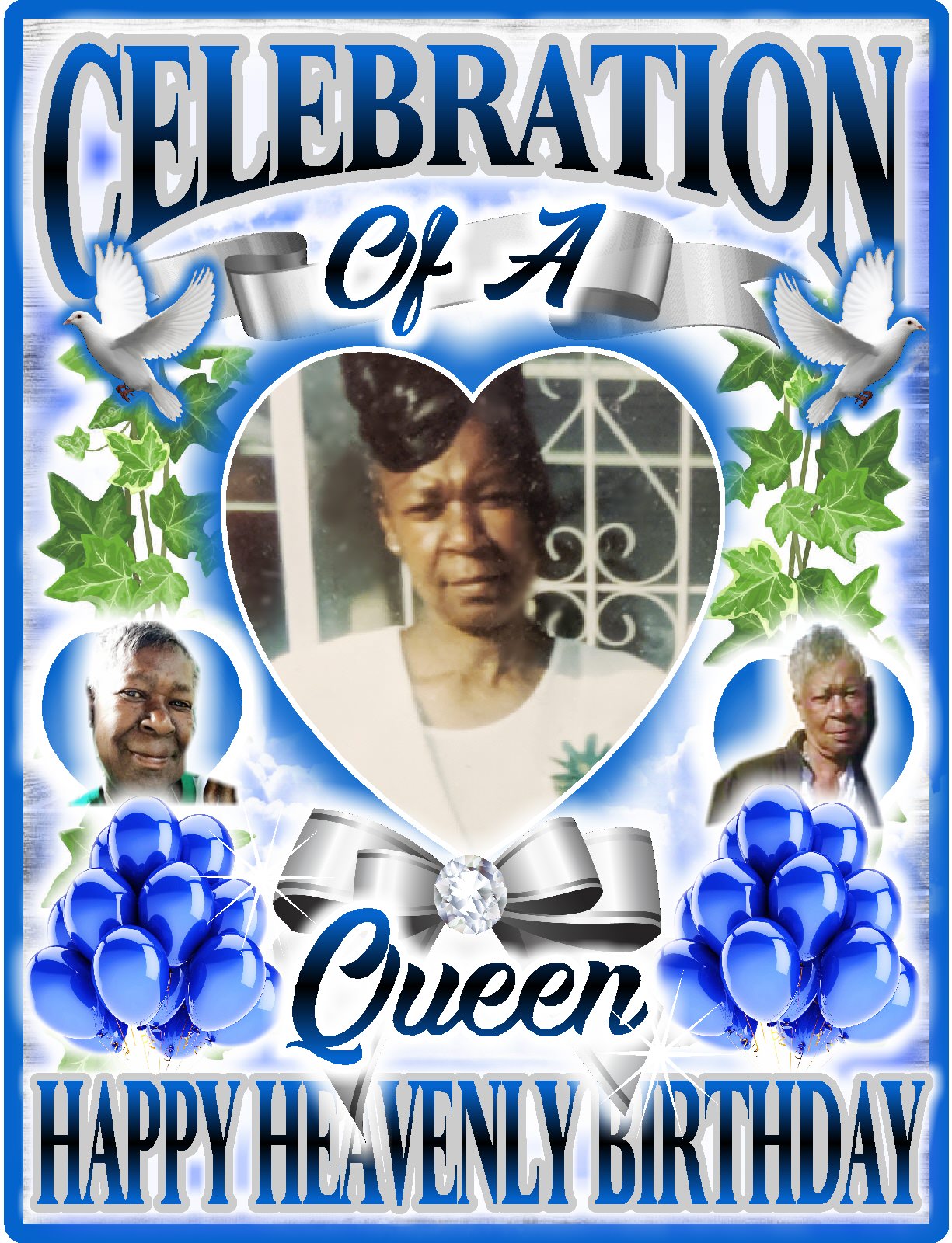 Celebration Of A Queen - Loving Memory Store