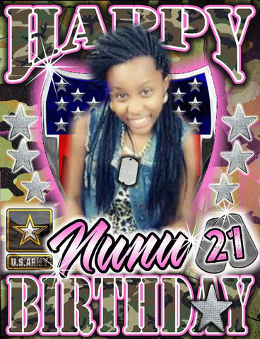 Camo Birthday