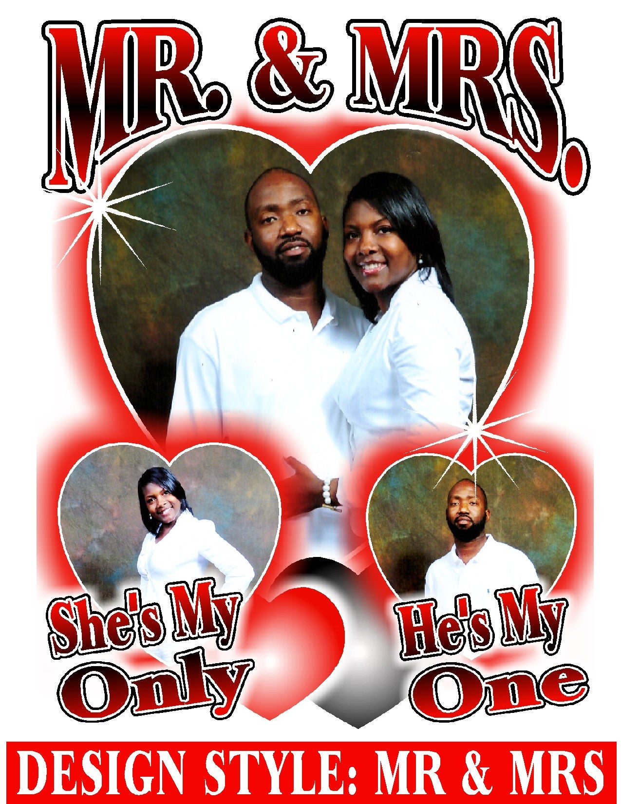 Mr. & Mrs. - Loving Memory Store