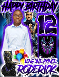Panther Birthday Prince - Loving Memory Store