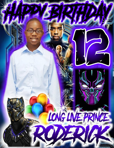 Panther Birthday Prince