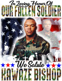 We Salute Our Fallen Soldier - Loving Memory Store